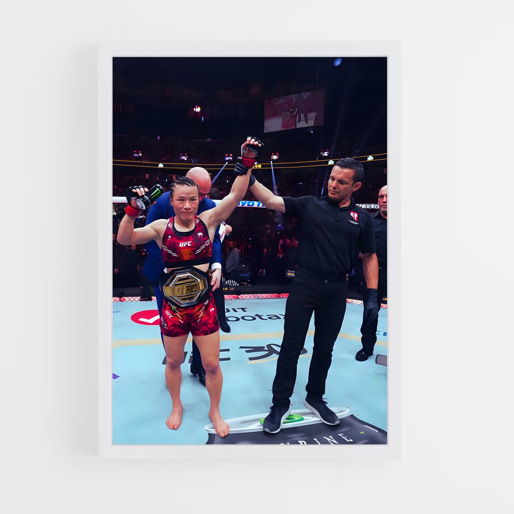 Poster Voice of the Champion – affiche MMA (vue 3)